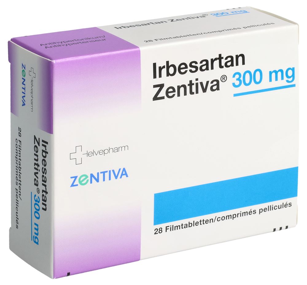 IRBESARTAN Zentiva cpr pell 300 mg 28 pce