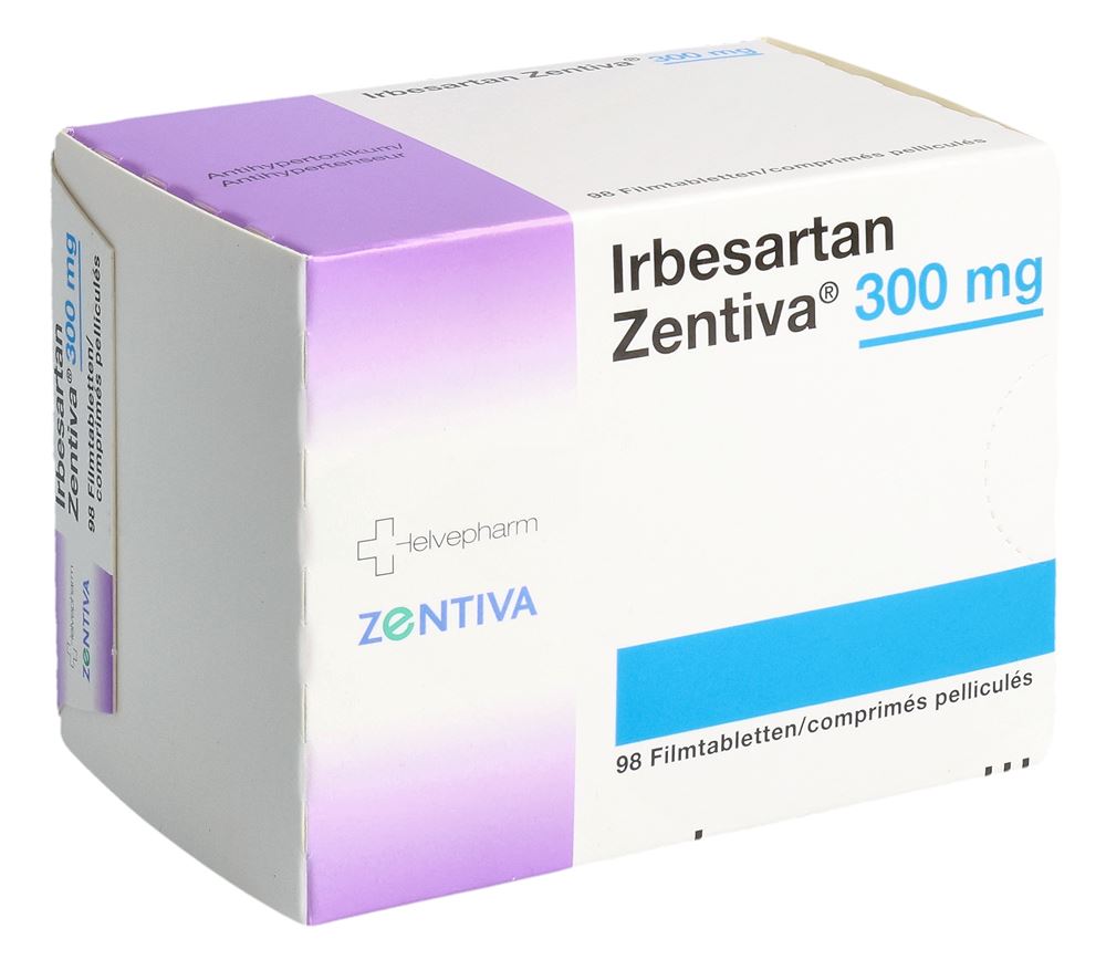 IRBESARTAN Zentiva cpr pell 300 mg 98 pce