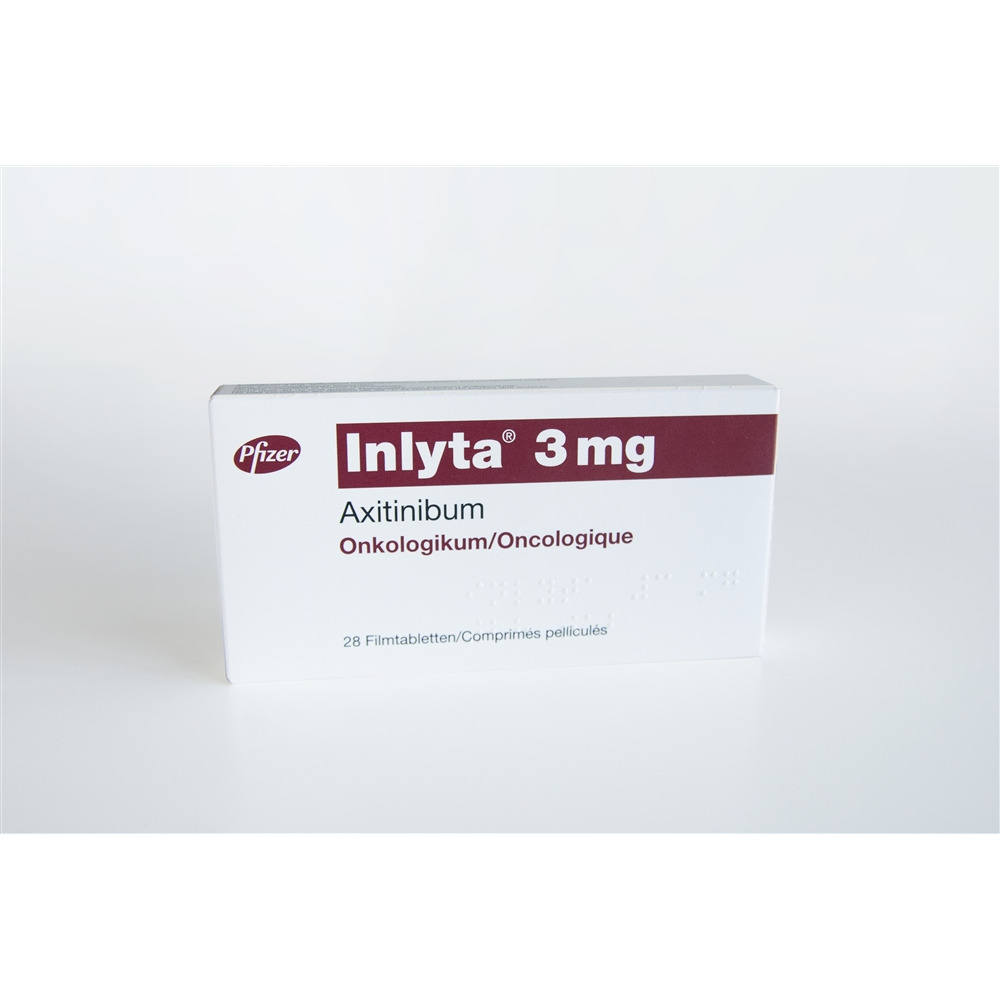 Inlyta 3 mg, Filmtabletten
