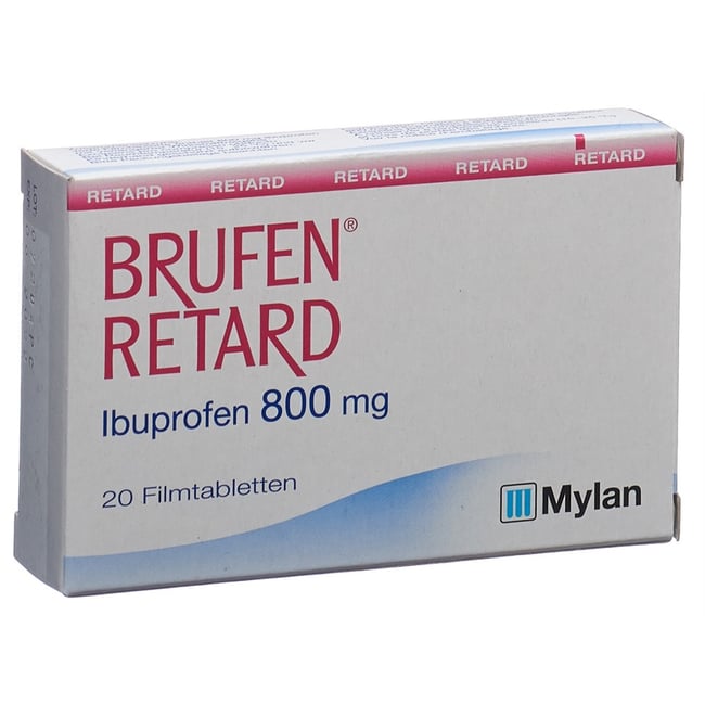 Ibuprofène Sandoz, cpr pell ret 800 mg , 20 pce