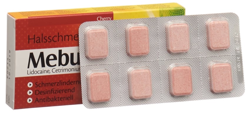 Mebu-Cherry, Lutschtabletten