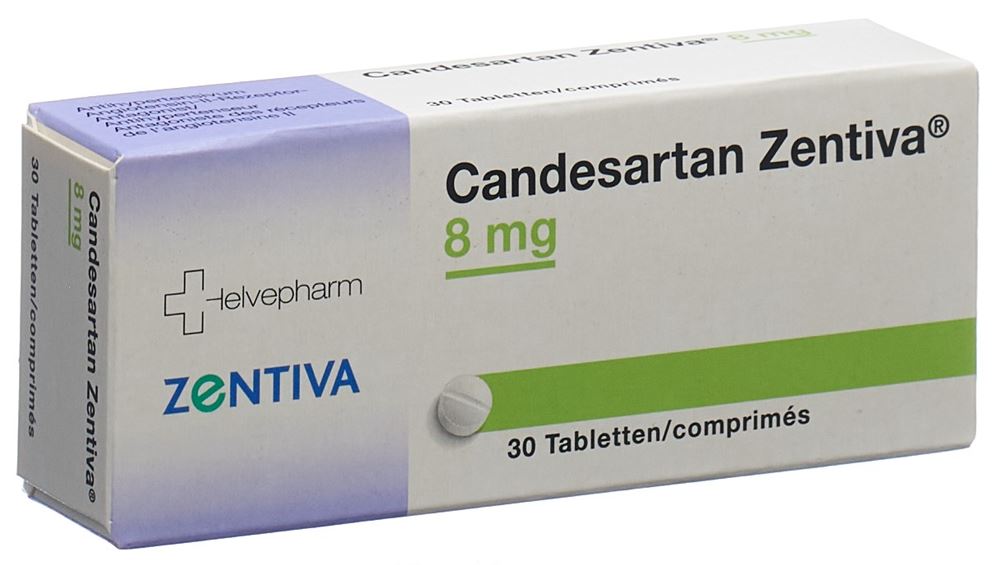 CANDESARTAN Zentiva cpr 8 mg 30 pce