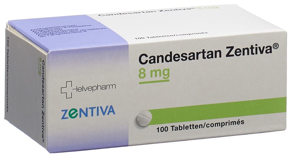 CANDESARTAN Zentiva cpr 8 mg 100 pce