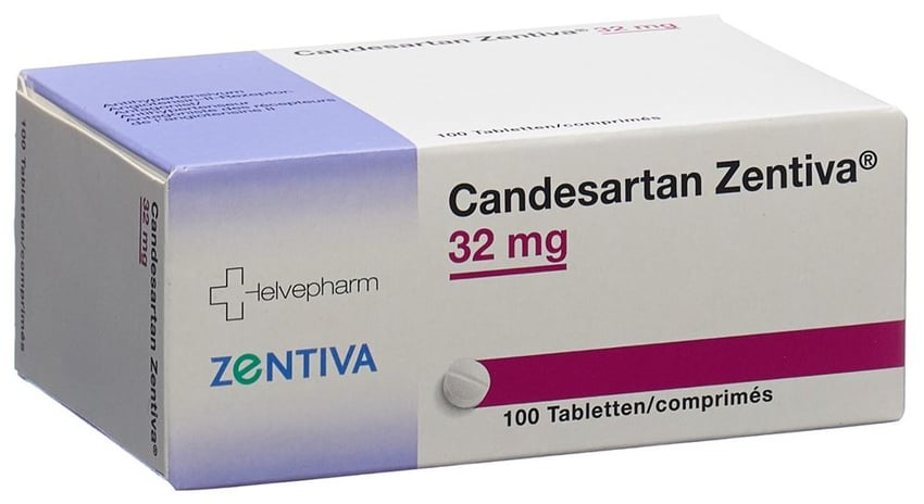 Candesartan Zentiva 8 mg, Tabletten