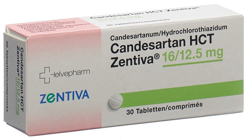 CANDESARTAN HCT Zentiva cpr 16/12.5 mg 30 pce