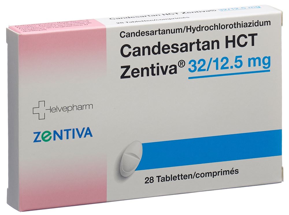 Candesartan HCT Zentiva 32/12.5mg, Tabletten
