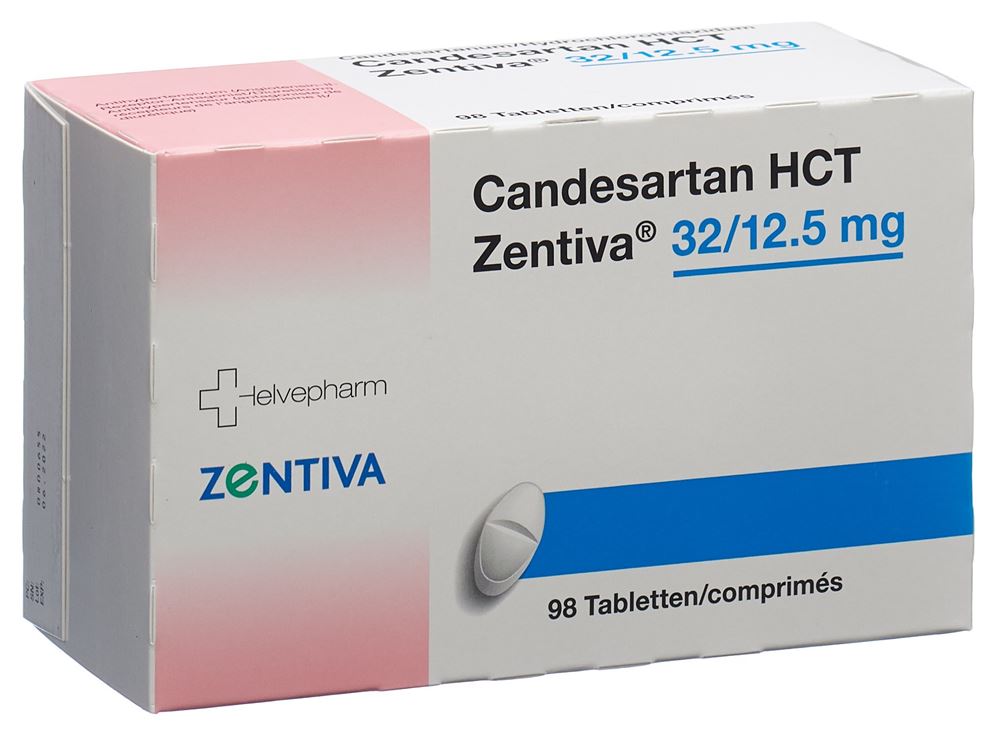 Candesartan HCT Zentiva 32/12.5mg, Tabletten