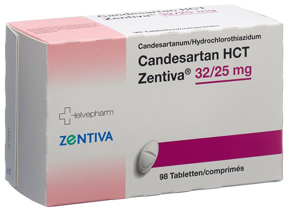 Candesartan HCT Zentiva 32/25 mg, Tabletten