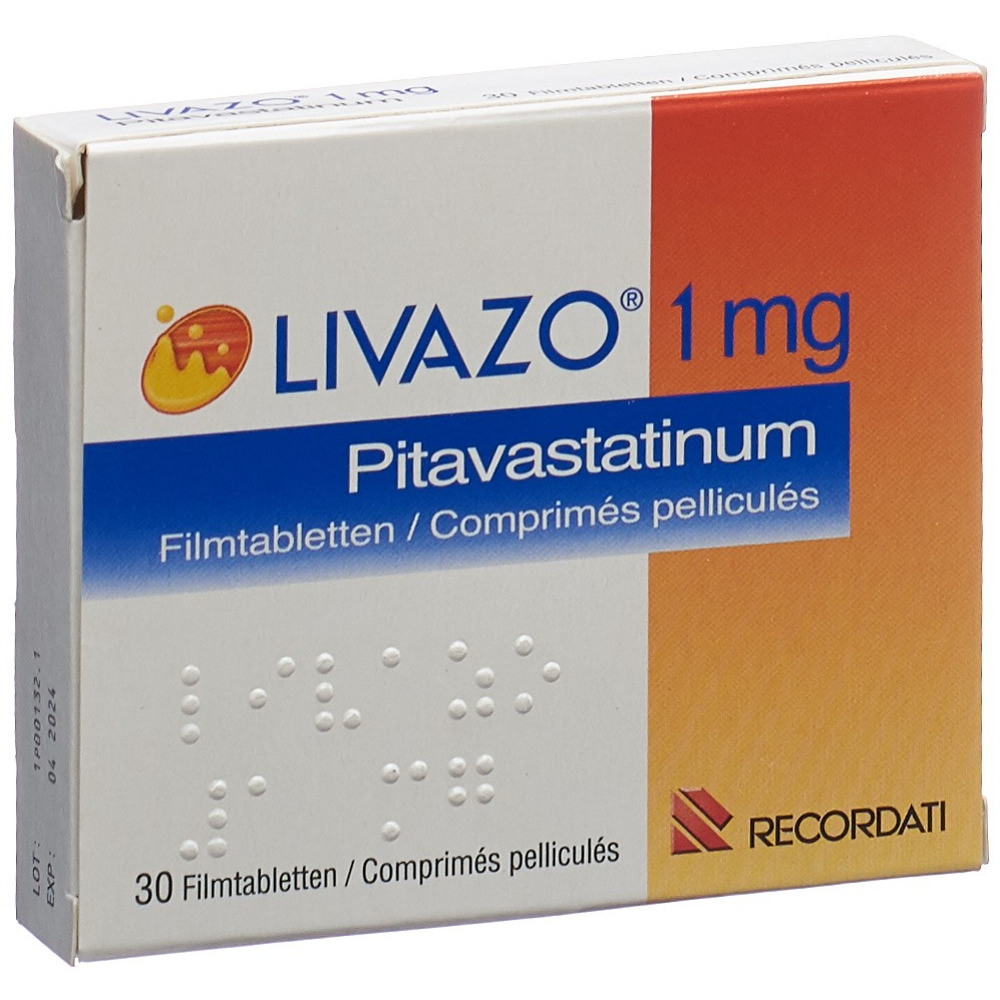 LIVAZO cpr pell 1 mg 30 pce