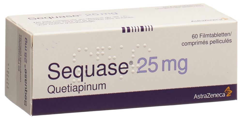 SEQUASE cpr pell 25 mg 60 pce