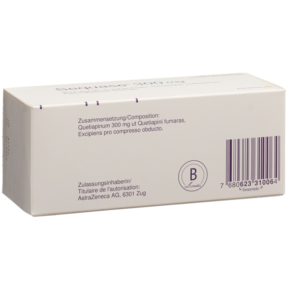 SEQUASE cpr pell 300 mg 60 pce