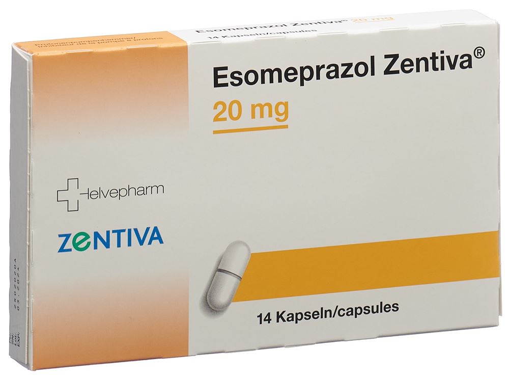 ESOMEPRAZOL Zentiva caps 20 mg 14 pce