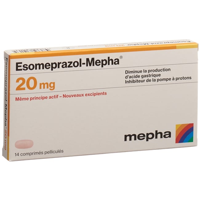 Esomeprazol Zentiva 20 mg, Kapseln