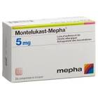 MONTELUKAST Mepha cpr croquer 5 mg 28 pce