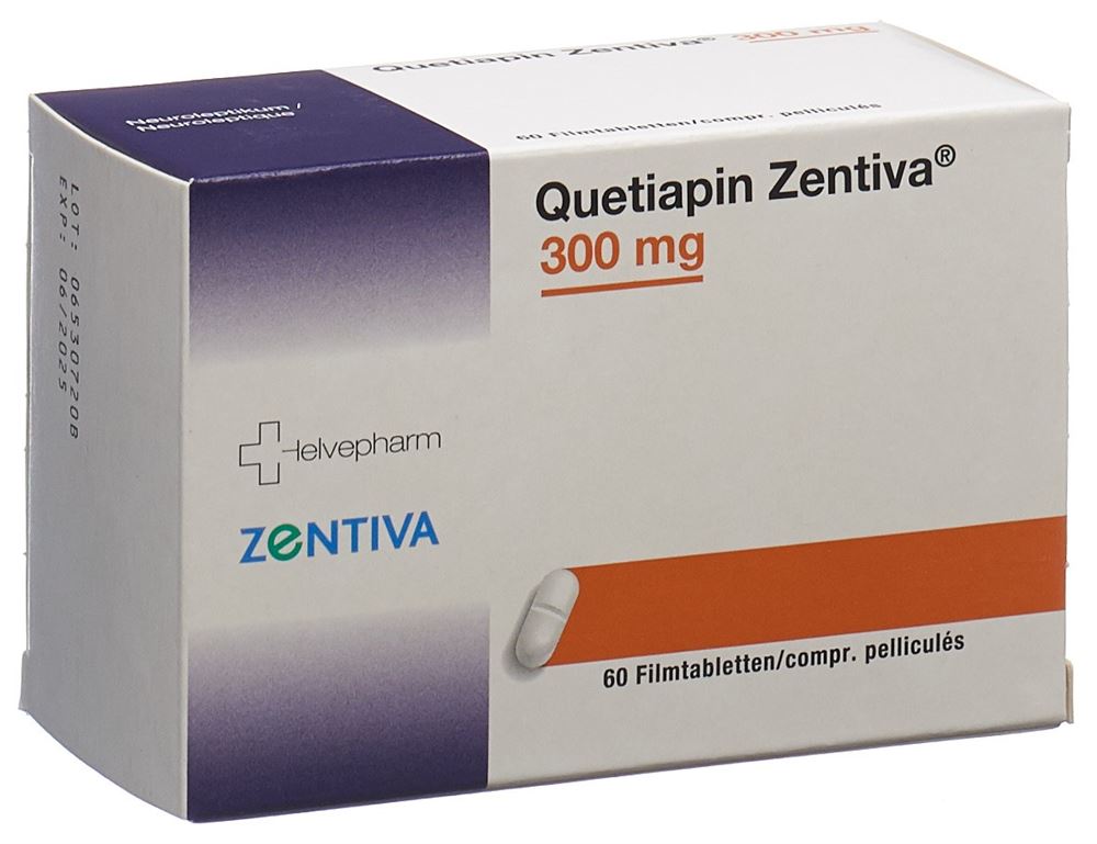 QUETIAPIN Zentiva cpr pell 300 mg 60 pce