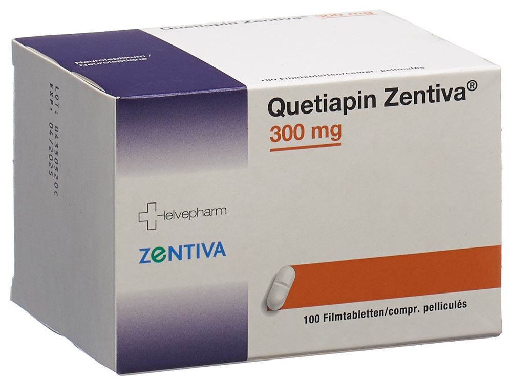QUETIAPIN Zentiva cpr pell 300 mg 100 pce