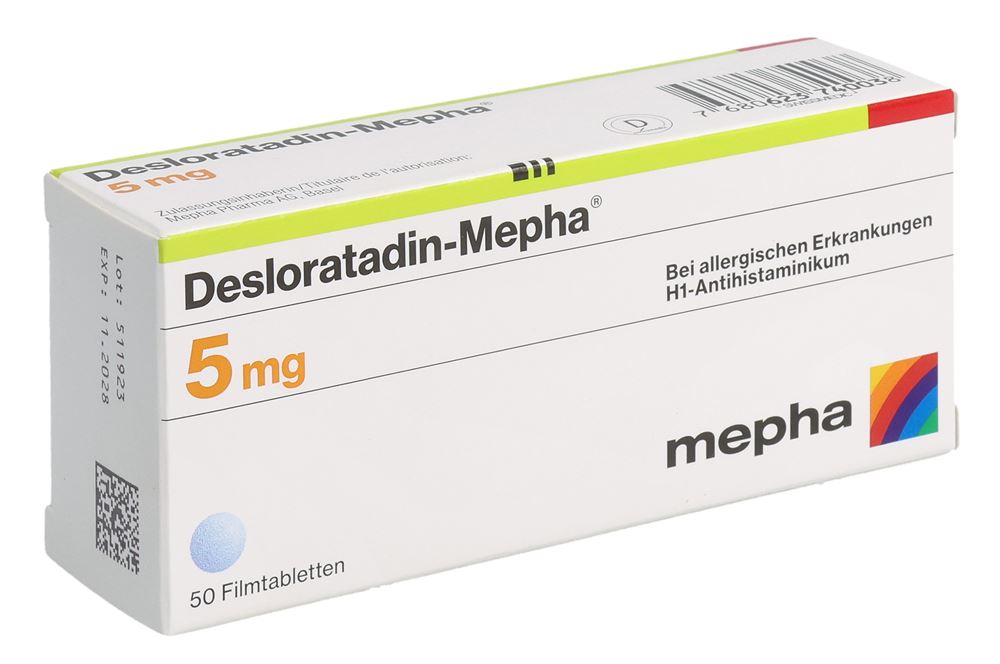 Desloratadin-Mepha 5, Filmtablette