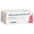 Mirtazapin Sandoz 45, Filmtabletten