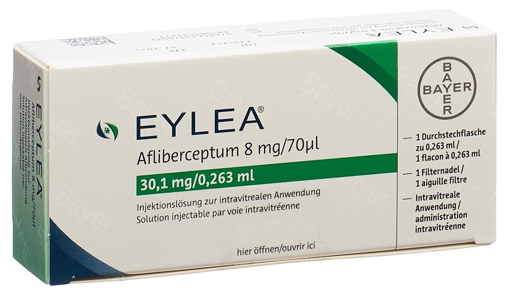 EYLEA sol inj 8 mg/0.07ml flac