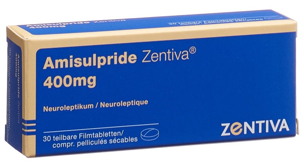 Amisulpride Zentiva 400 mg, teilbare Filmtabletten