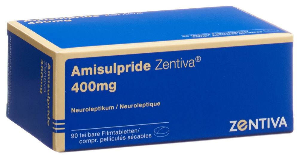Amisulpride Zentiva 400 mg, teilbare Filmtabletten