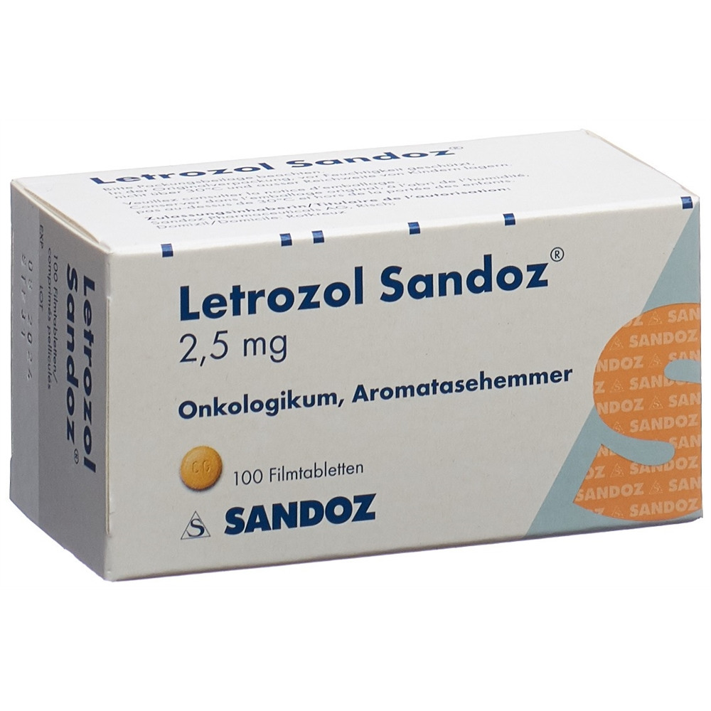 LETROZOLE Sandoz cpr pell 2.5 mg 100 pce