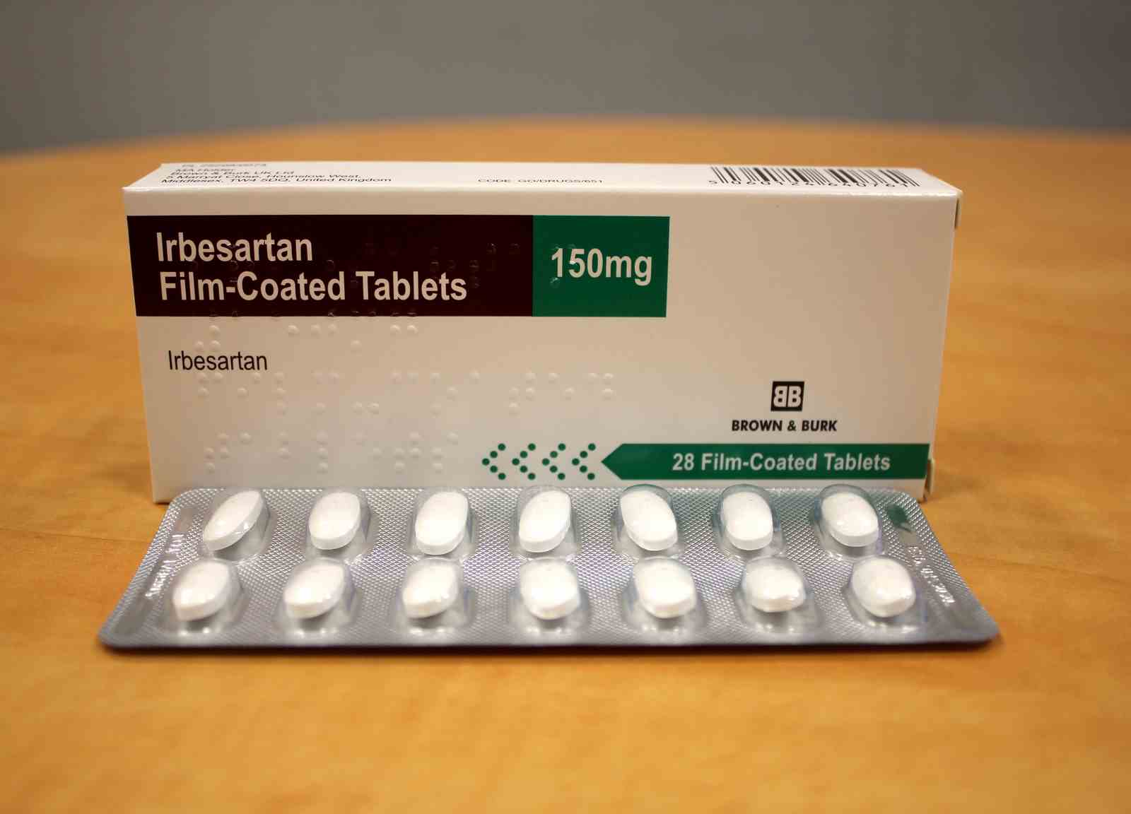 IRBESARTAN Spirig HC cpr pell 300 mg 98 pce