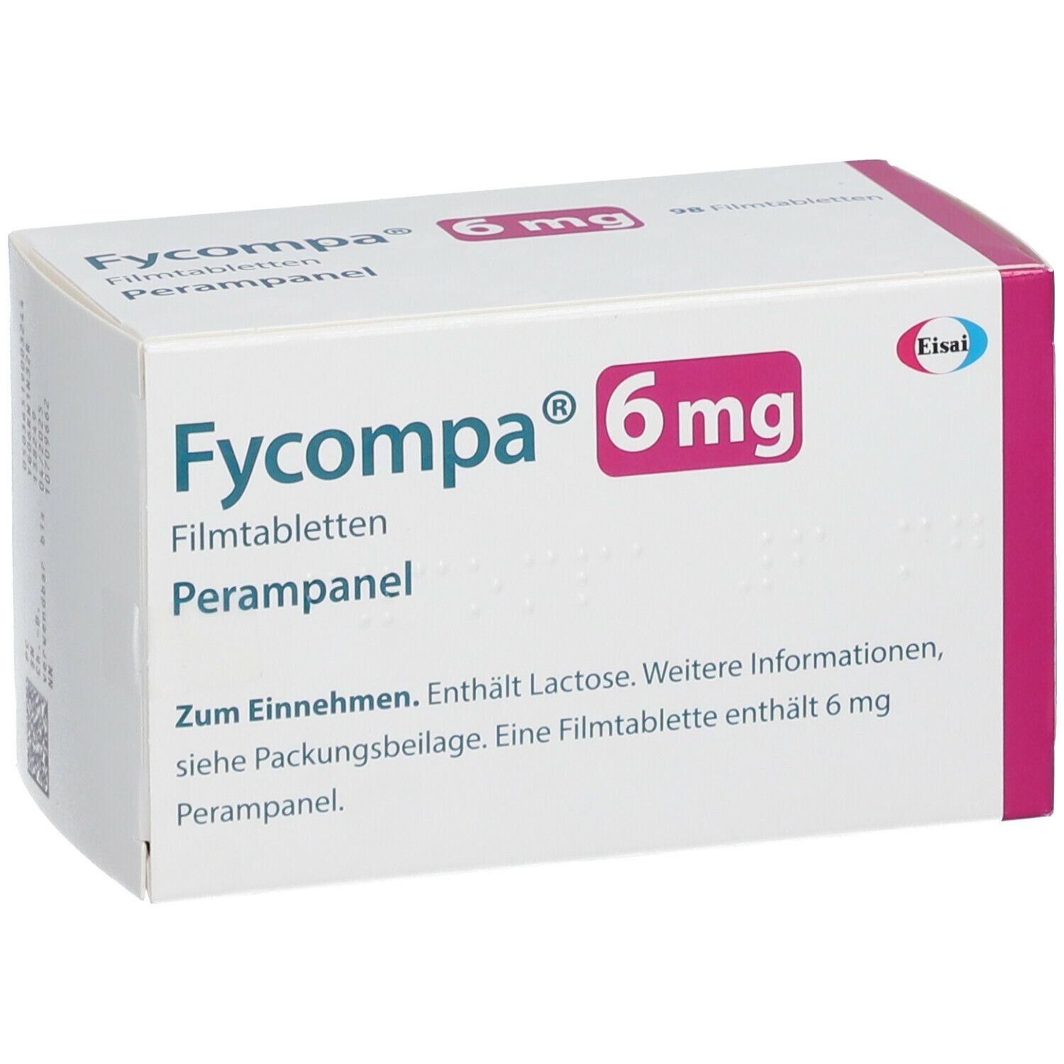 Fycompa 6mg, Filmtabletten