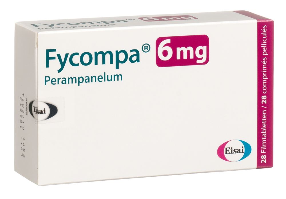 FYCOMPA cpr pell 6 mg 28 pce
