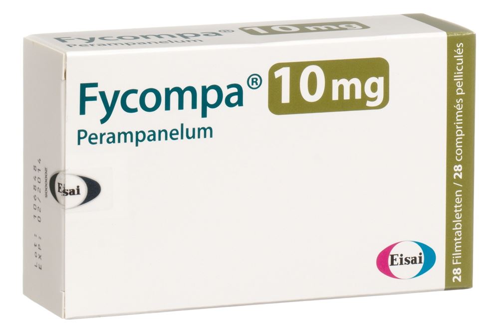 FYCOMPA cpr pell 10 mg 28 pce