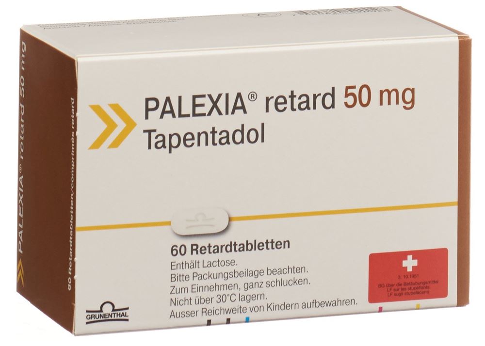 Palexia retard 50 mg, Retardtabletten