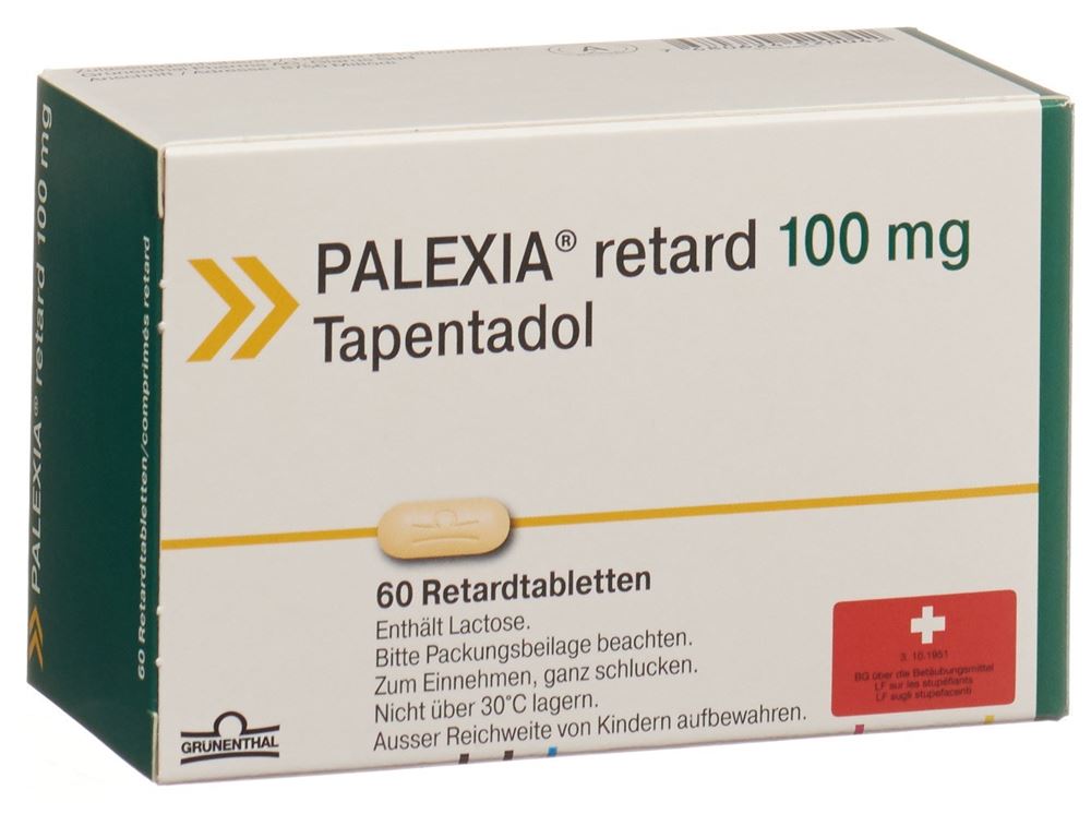 Palexia retard 100 mg, Retardtabletten
