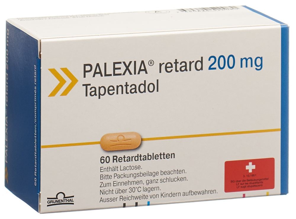 PALEXIA cpr ret 200 mg 60 pce