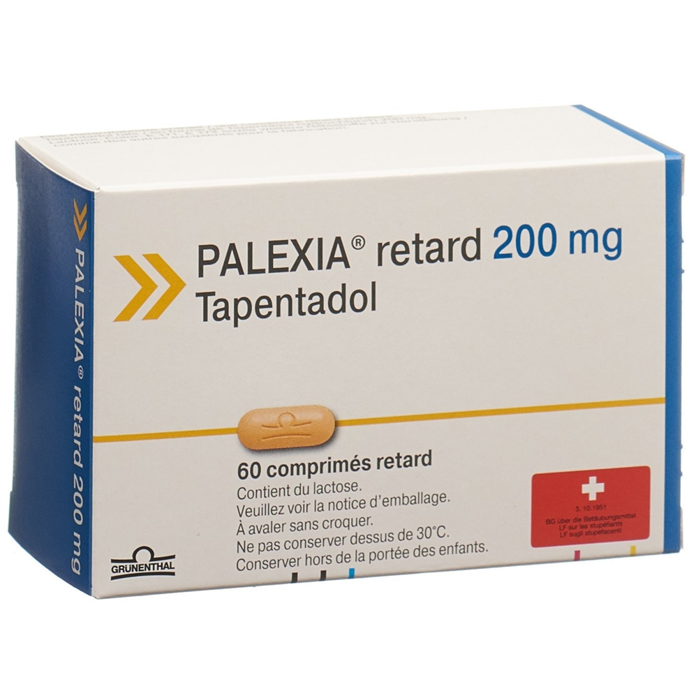 PALEXIA cpr ret 200 mg 60 pce