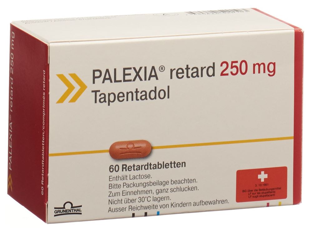 Palexia retard 250 mg, Retardtabletten