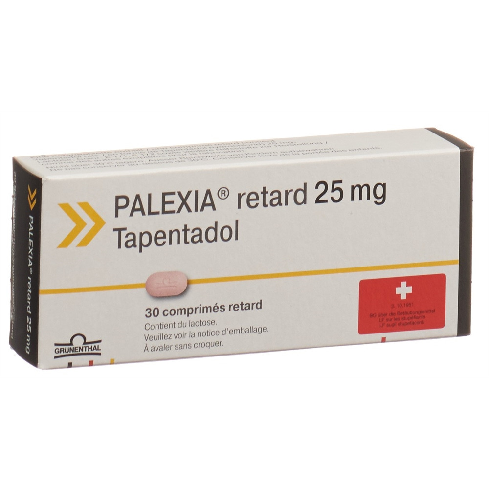 Palexia retard 25 mg, Retardtabletten