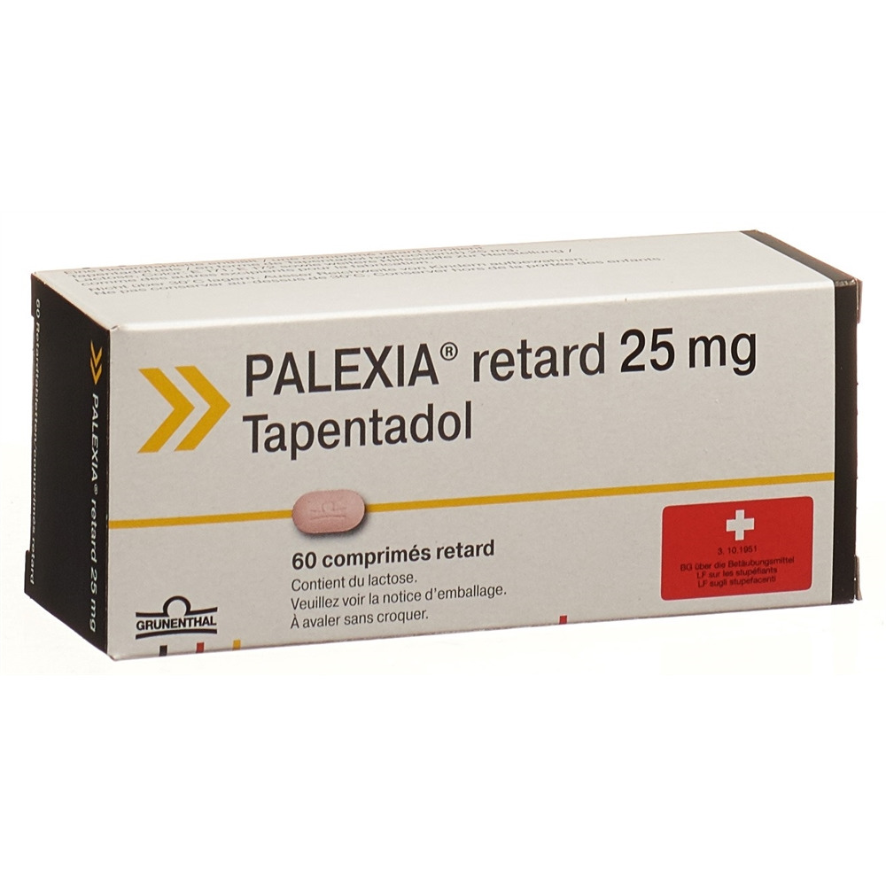 Palexia retard 25 mg, Retardtabletten