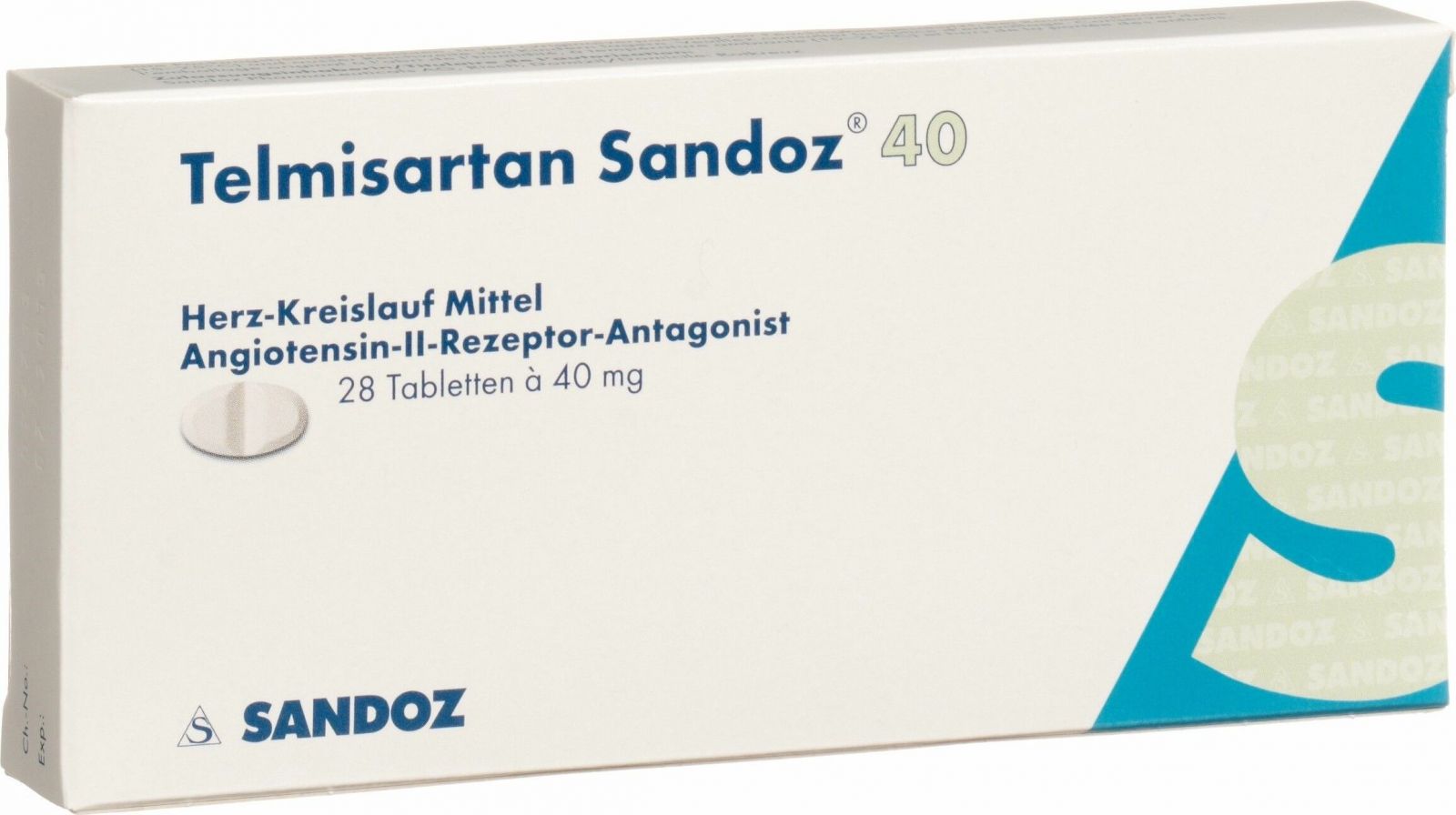 TELMISARTAN Sandoz cpr 40 mg 28 pce