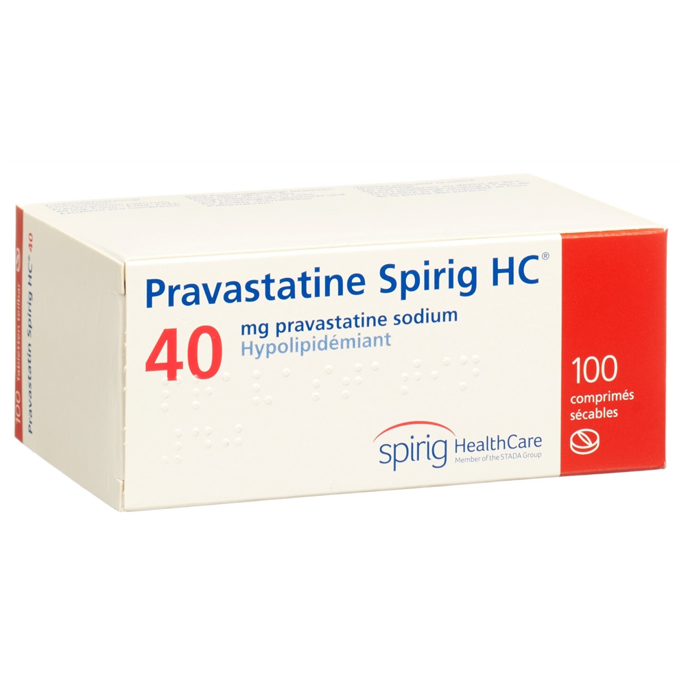Pravastatin Spirig HC 40mg, Tabletten