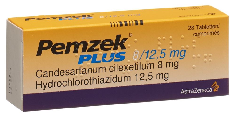 Pemzek PLUS 8/12.5 mg, Tabletten
