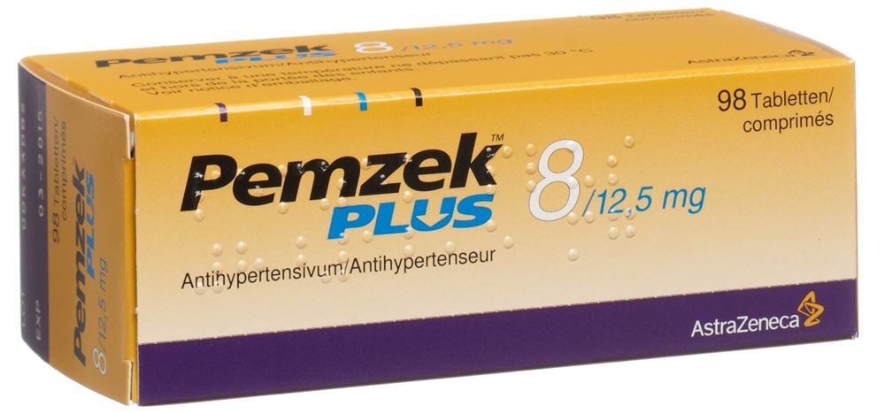 Pemzek PLUS 8/12.5 mg, Tabletten