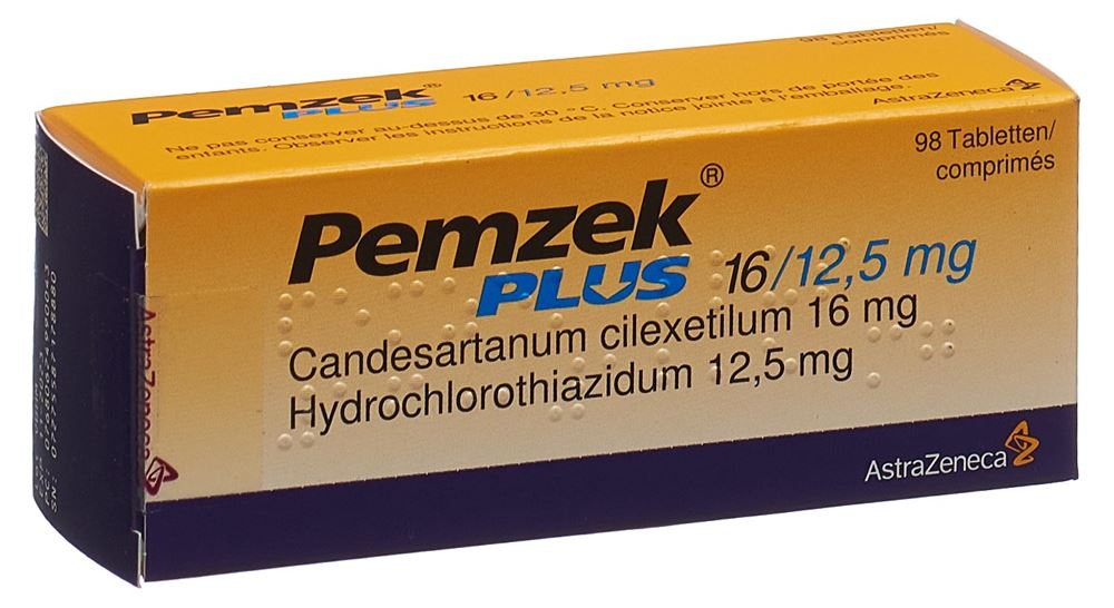PEMZEK PLUS cpr 16/12.5 mg 98 pce