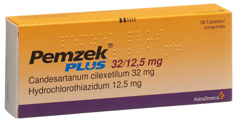 PEMZEK PLUS cpr 32/12.5 mg 28 pce