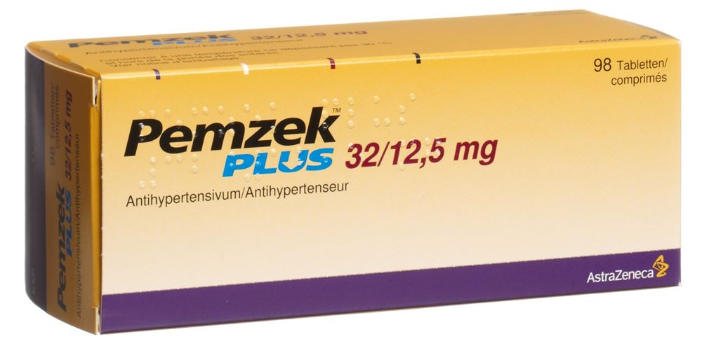 Pemzek PLUS 32/12.5 mg, Tabletten