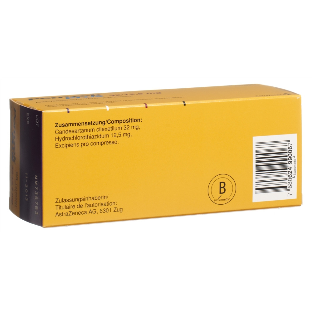 Pemzek PLUS 32/12.5 mg, Tabletten