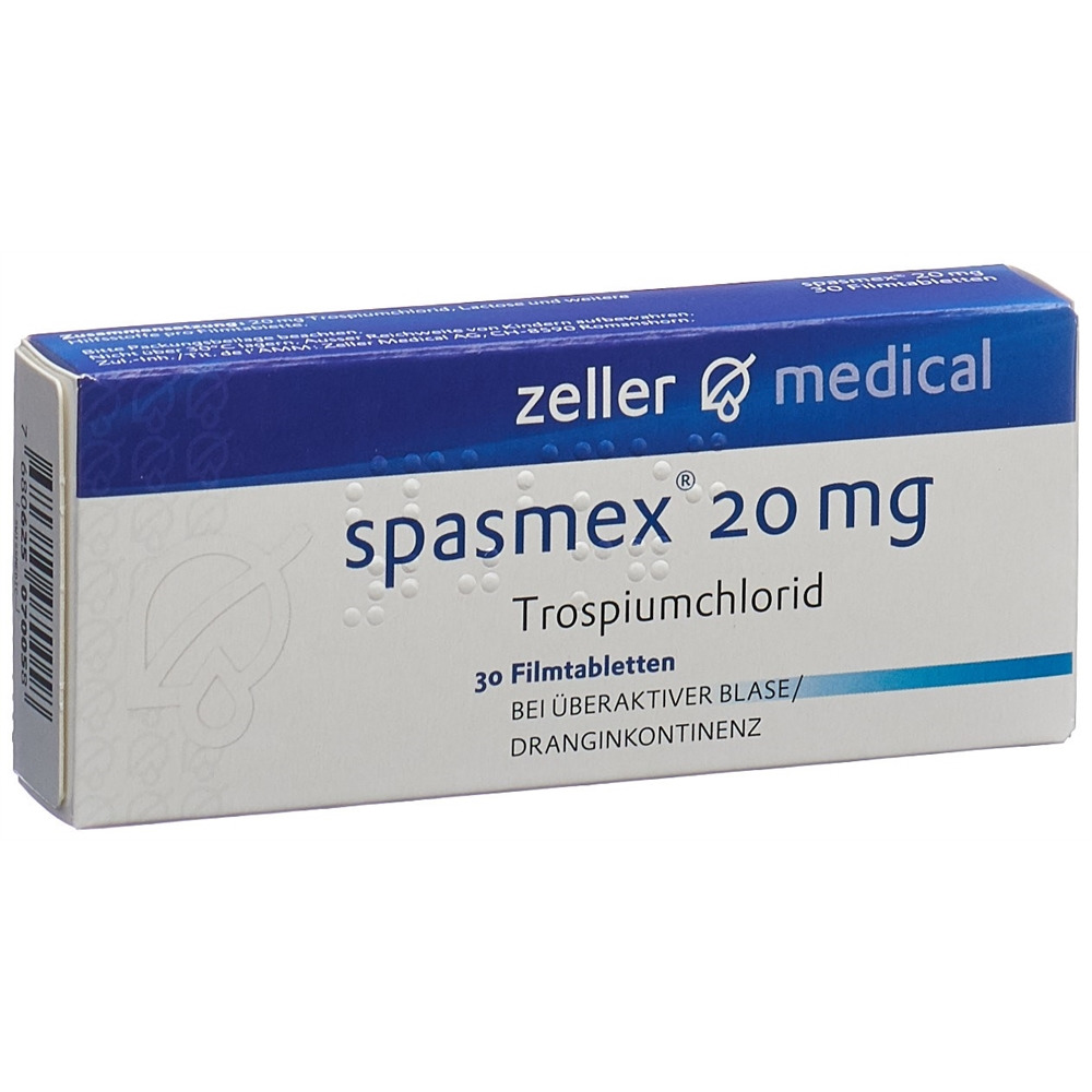 SPASMEX cpr pellic 20 mg 30 pce