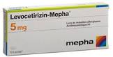 LEVOCETIRIZIN Mepha Lactab 5 mg 50 pce