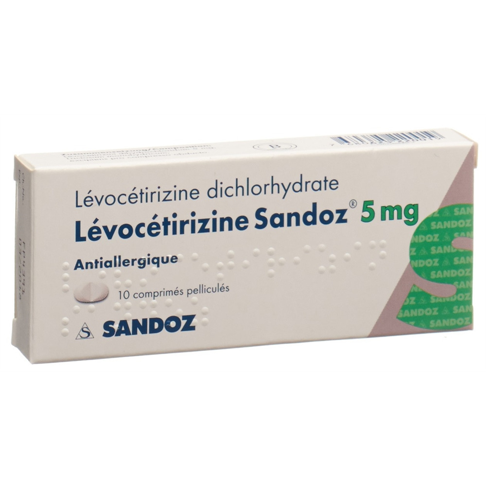 Levocetirizin Sandoz 5mg, Filmtabletten