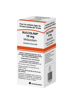 Buccolam 2.5mg/0.5mL, Lösung zur Anwendung in der Mundhöhle