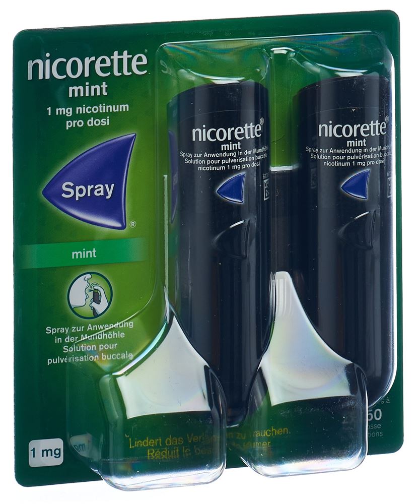 NICORETTE Mint spray 2 x 150 dos